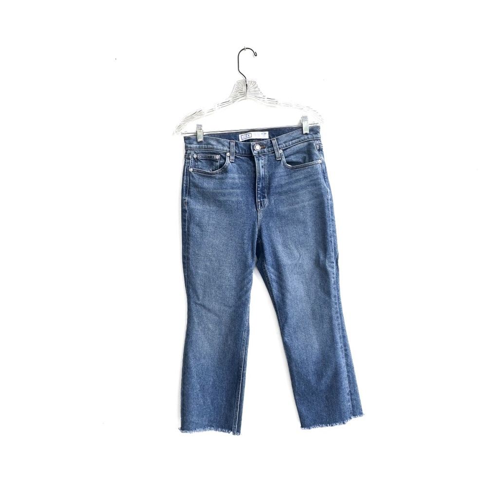AYR Mid-Blue Cropped Ankle Jeans